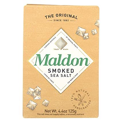 Seasoning Salt Smoked Flakes Maldon - 4.4oz/125g
