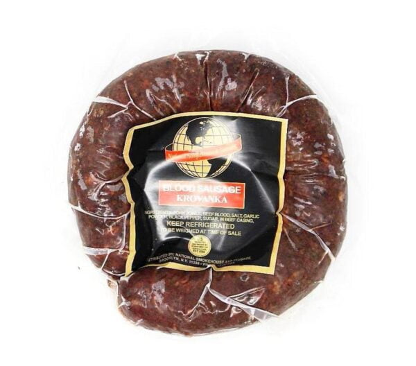 Meat Blood Sausage Krovanka - per lb